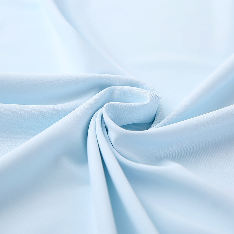 Solid color, simple, comfortable and skin-friendly fabric for outdoor cycling sportswear with brocade sun protection, as well as for home wear and yoga wear
