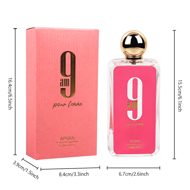 AFNAN 9PM Black Arabian Perfume Dubai Men's and Women's Fragrance Cross-border Export Strong Fragrance detail image 8