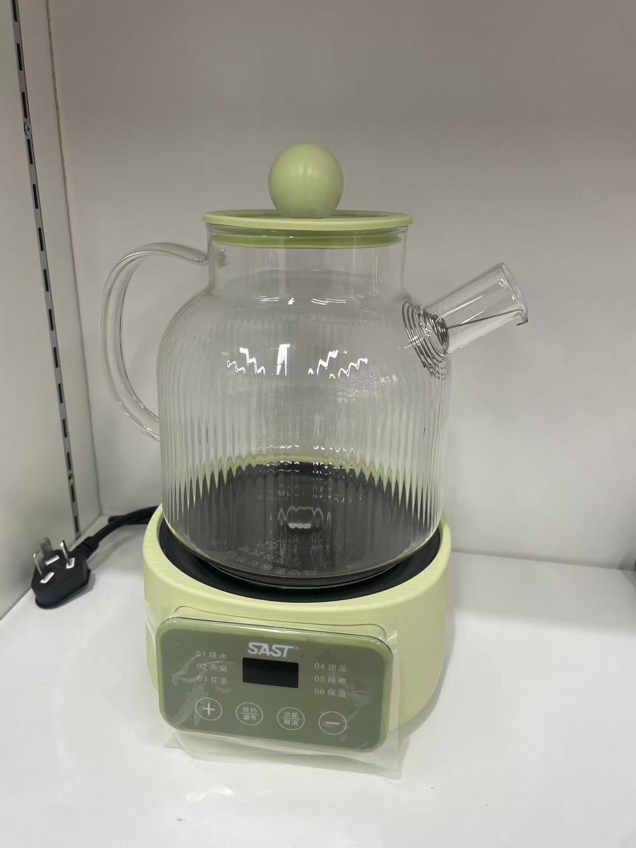 先科绿色烧水壶 可定制