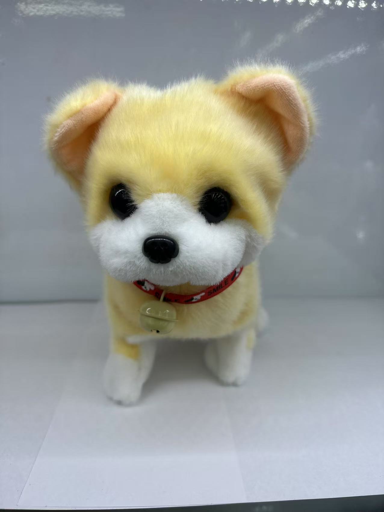 新款电动哈士奇脚带灯会走路带叫声地摊热卖厂家直销详情图5