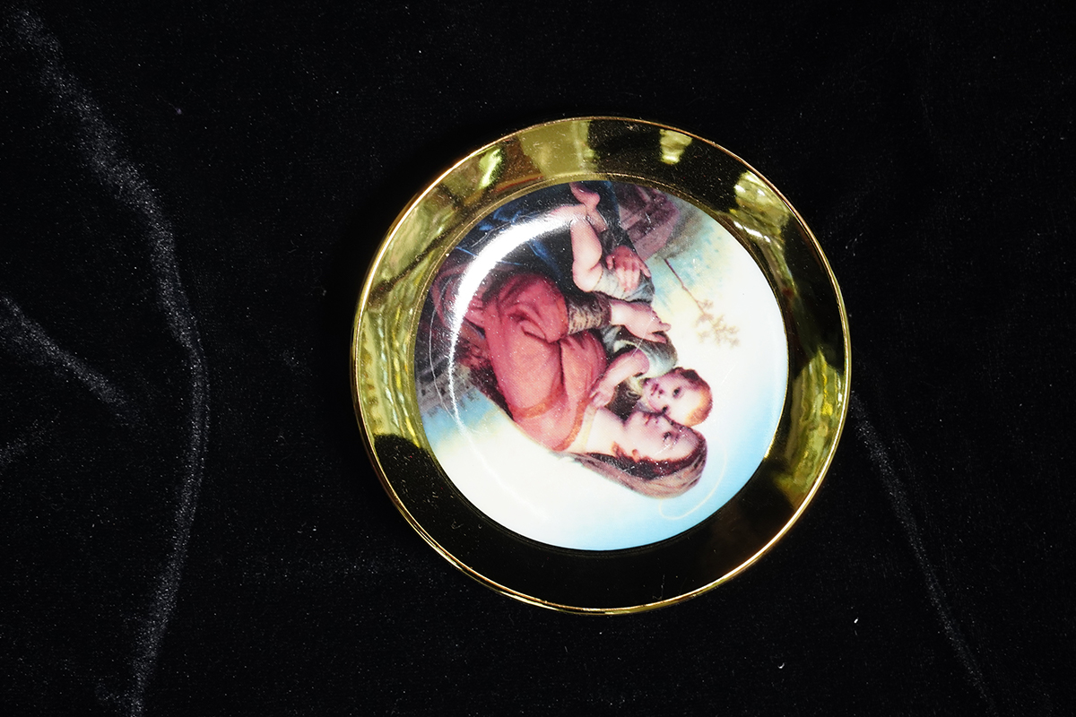 陶瓷摆件/陶瓷/陶瓷花/大号陶瓷花盆/瓷花工艺品白底实物图