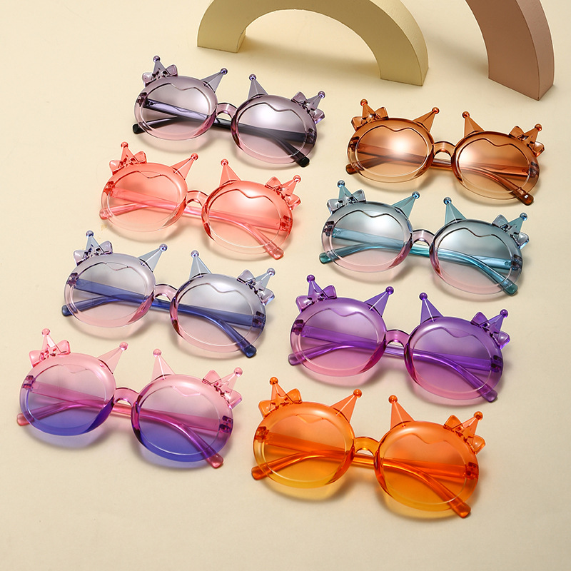 儿童防紫外线太阳镜宝宝防晒小雏菊花朵墨镜幼儿园毕业拍照眼镜女 细节图