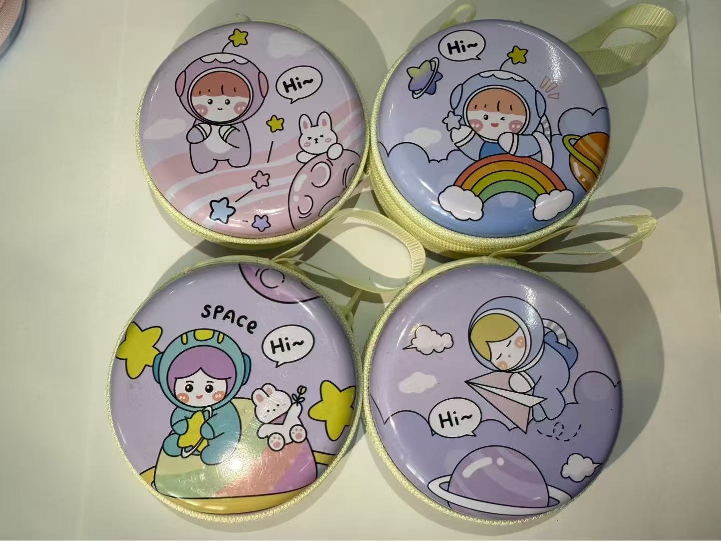 儿童毛绒玩具箱包皮具儿童零钱包DIY工艺马口铁钱包多功能儿童包包