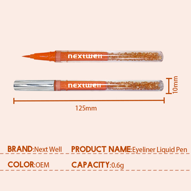 Siguiente bien crossover nuevo producto fluorescente eyeliner líquido lápiz eyeliner líquido muy fino delinear maquillaje de ojos perfecto color eyeliner líquido eyeliner líquido maquillaje de ojos lápiz cejas maquillaje Application Scenario