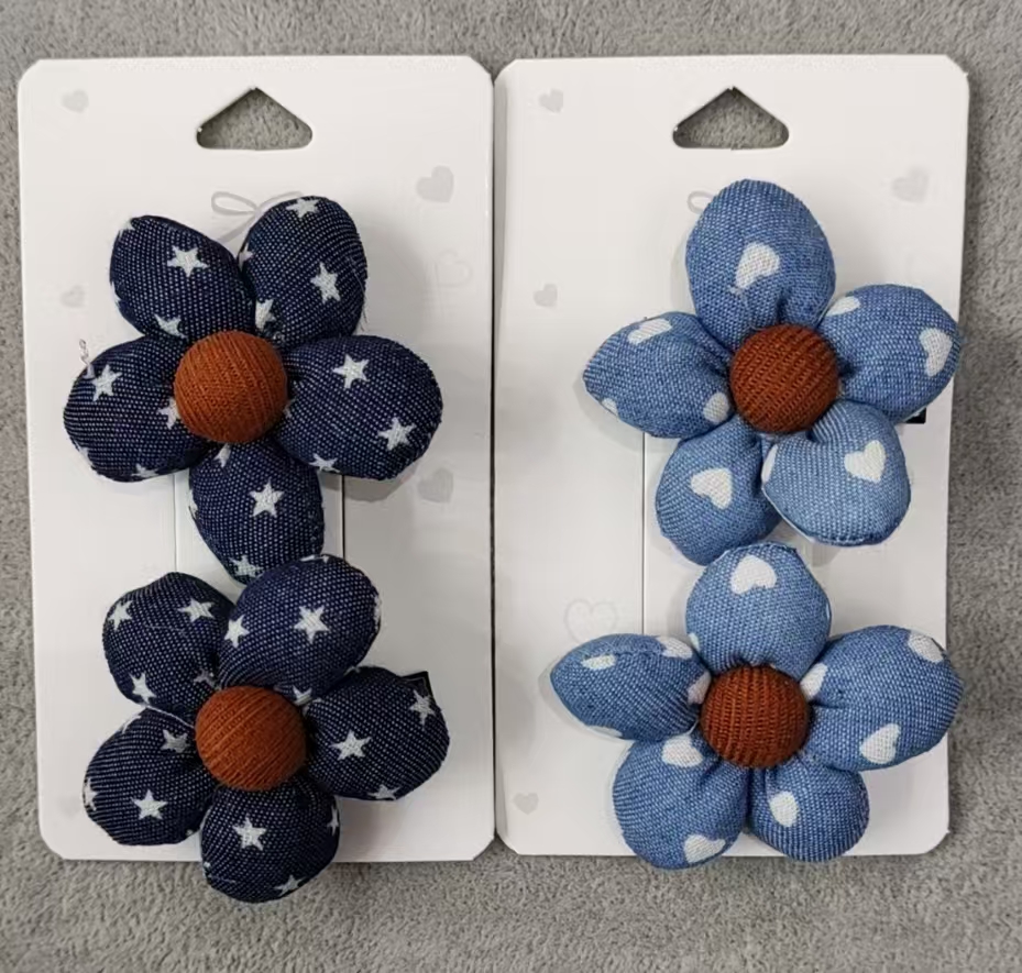 时尚毛绒抓夹香蕉夹发饰醋酸植绒发夹发夹发饰品多色可选