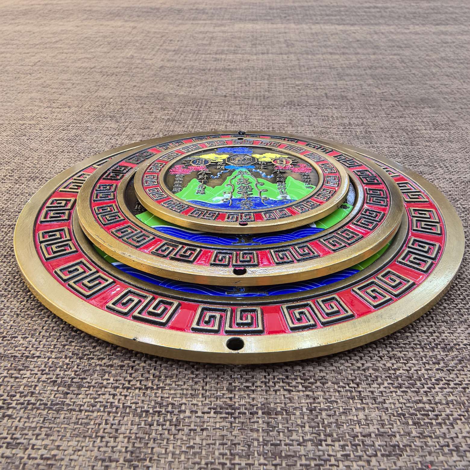 义乌市琳烺工艺品商行 彩色山海镇工艺品摆件挂件