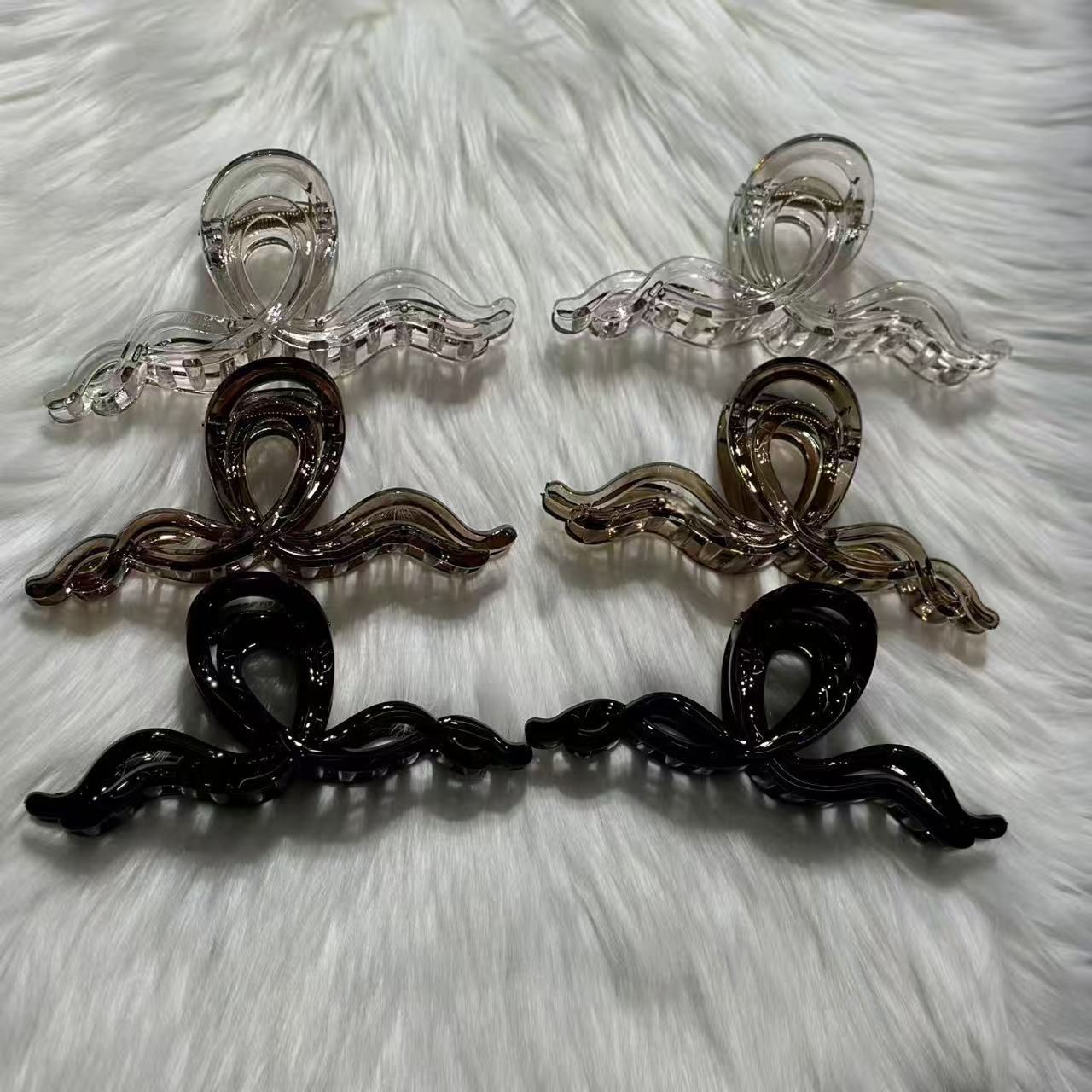 卡通花朵小爪夹发夹头饰抓夹发卡少女简约可爱发饰发饰品