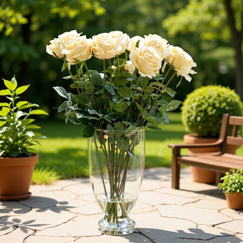 仿真柿子树/朱顶红种球/树苗/花盆冰箱贴/春天花园细节图