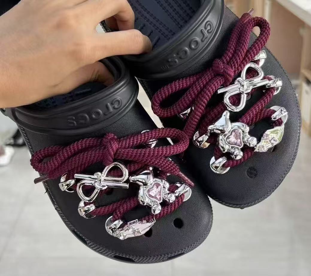 crocs洞洞鞋配件拖鞋鞋花配件外贸鞋扣卡通拖鞋crocs配饰