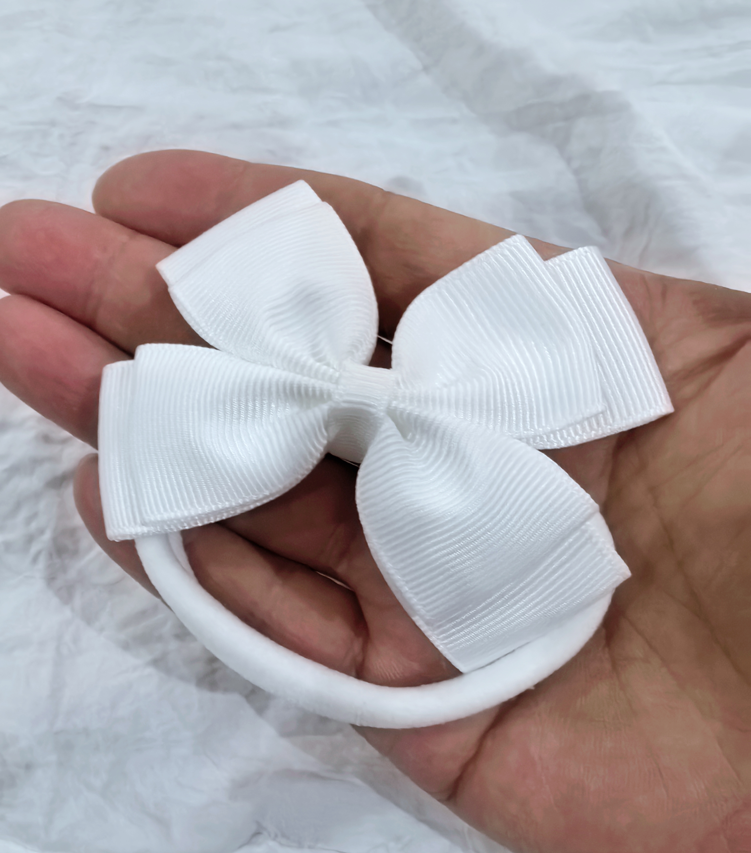 素色罗纹带蝴蝶结发圈小香风少女气质可爱马尾日韩发饰厂家直销