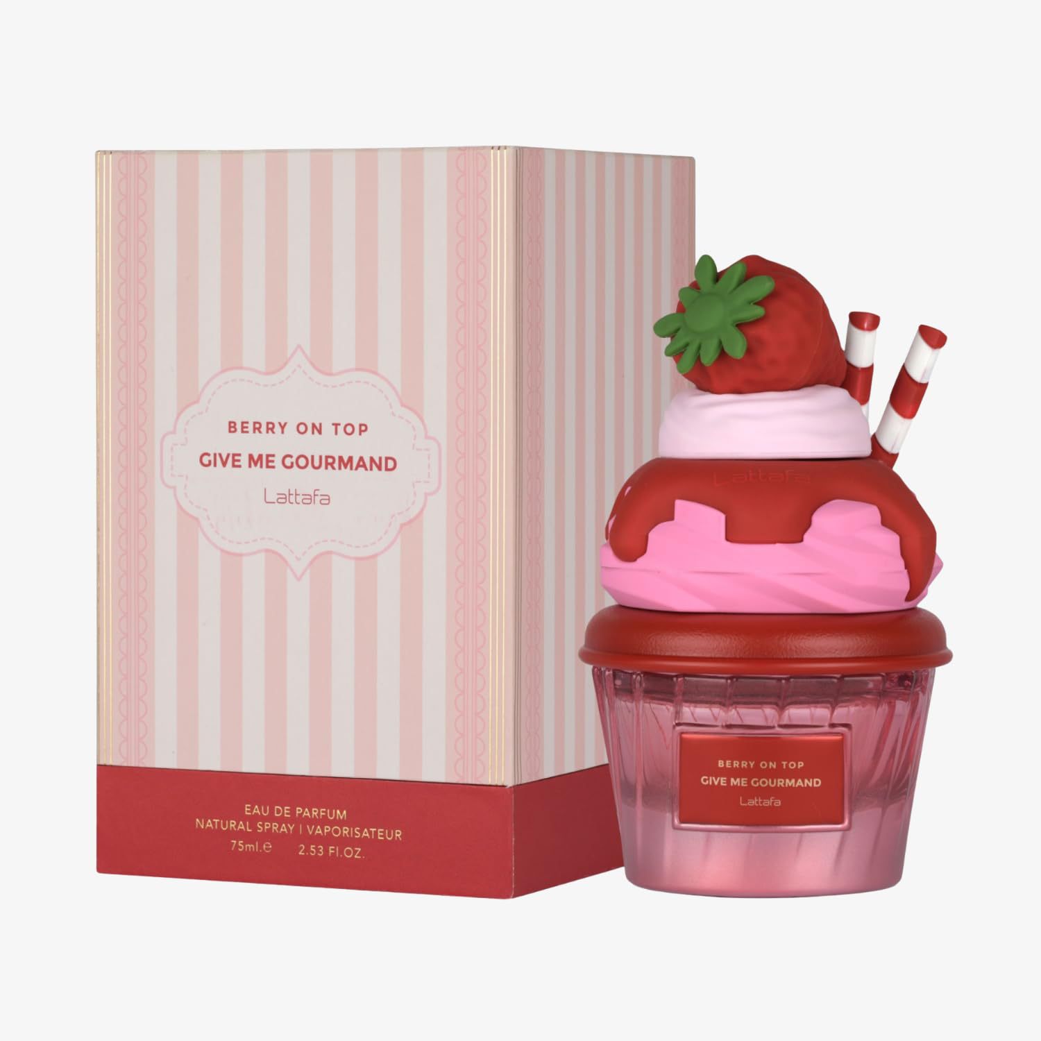 Middle East Cross-border Foreign Trade Perfume, Women's perfume, Give me gourmand Ice cream Perfume 75ml sample, Cosmetics, Beauty and Skin Care Cross-border fragrance, Encounter Xiangfen Perfume Trial pack detail image 2