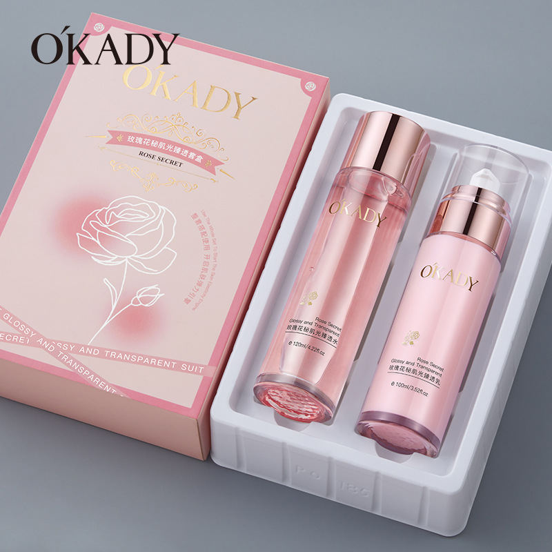 Wholesale of Oppein Rose Secret Skin Radiance Set for Hydrating, Anti-Wrinkle, Moisturizing and BrighTening Two-piece Skin Care products