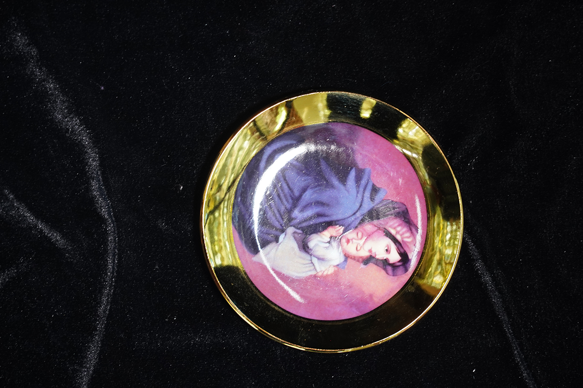 陶瓷摆件/陶瓷/陶瓷花/大号陶瓷花盆/瓷花工艺品产品图