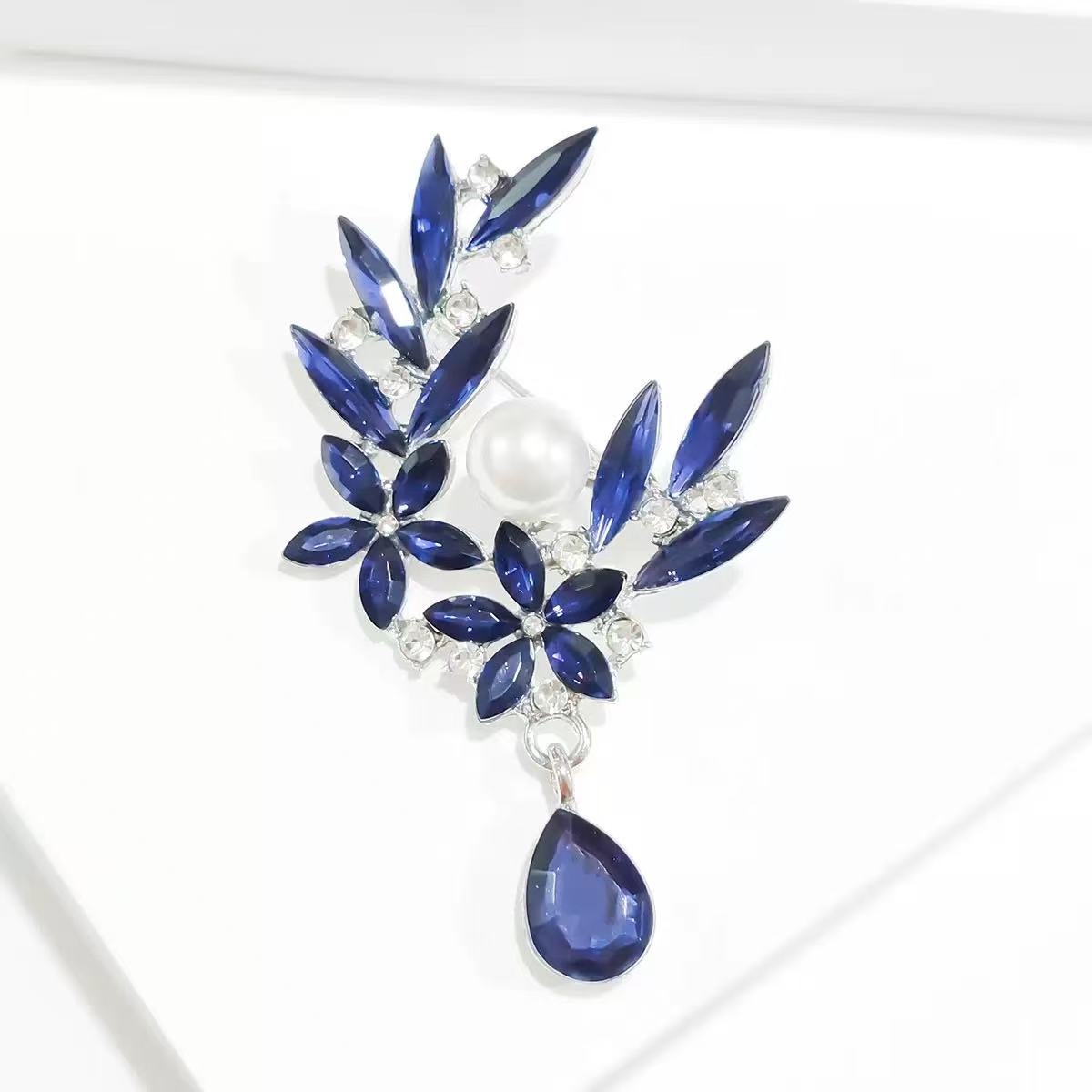 胸针/空白胸针/布艺胸针/合金胸针/扣子别针白底实物图