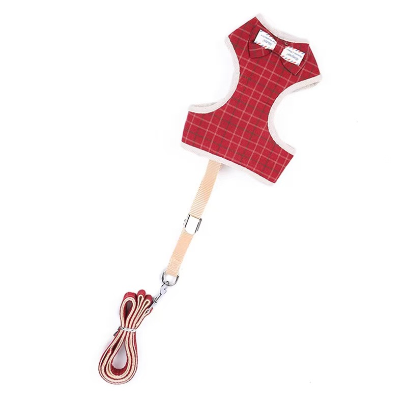 小型犬牵引带胸背礼服猫狗绳