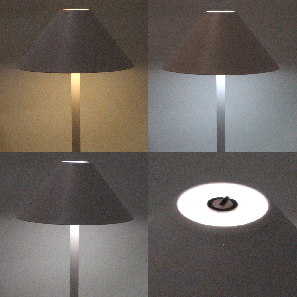 KINSACH Star Source Metal Umbrella Charging Desk Lamp Specification image
