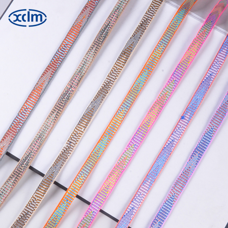 1cm thickened multi-color arrow handmade DIY bracelet, woven clothing decoration, woven strap, handbag edge ribbon pic 3