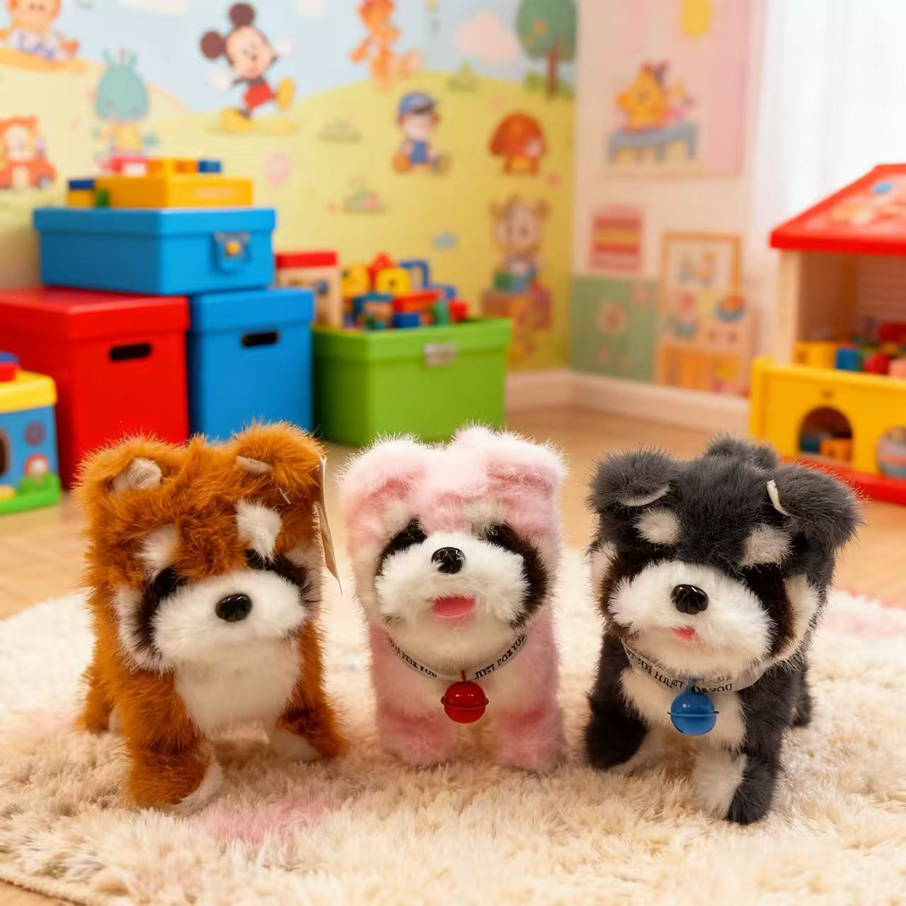 机器狗/电动玩具狗/电子宠物/机器狗机械狗/智能机器人白底实物图