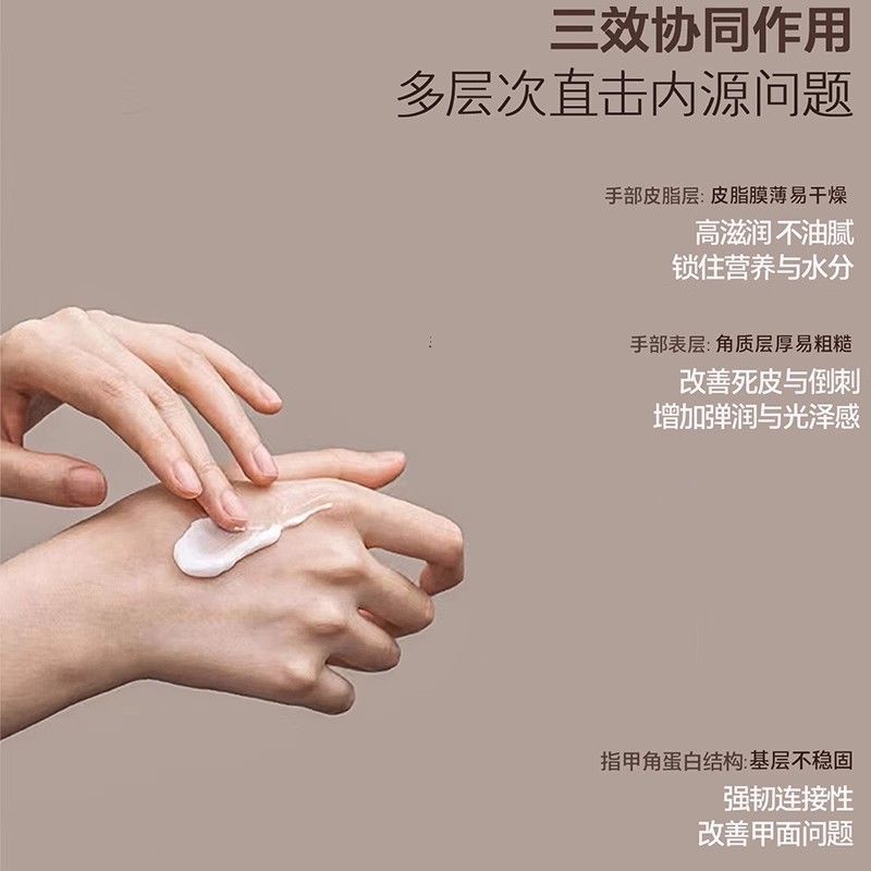U9莹润柔嫩护手霜滋润保湿补水不油腻防干裂持久留香学生党便携护手霜详情图6