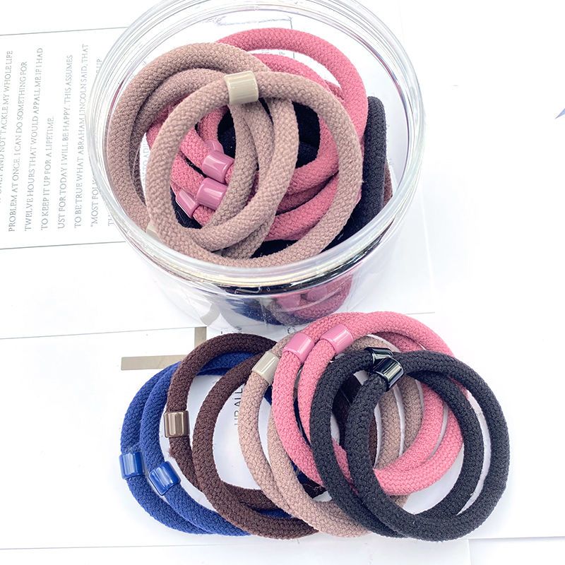 时尚发饰发圈头绳大肠发圈方巾发圈多色可选百搭发饰品 0009003