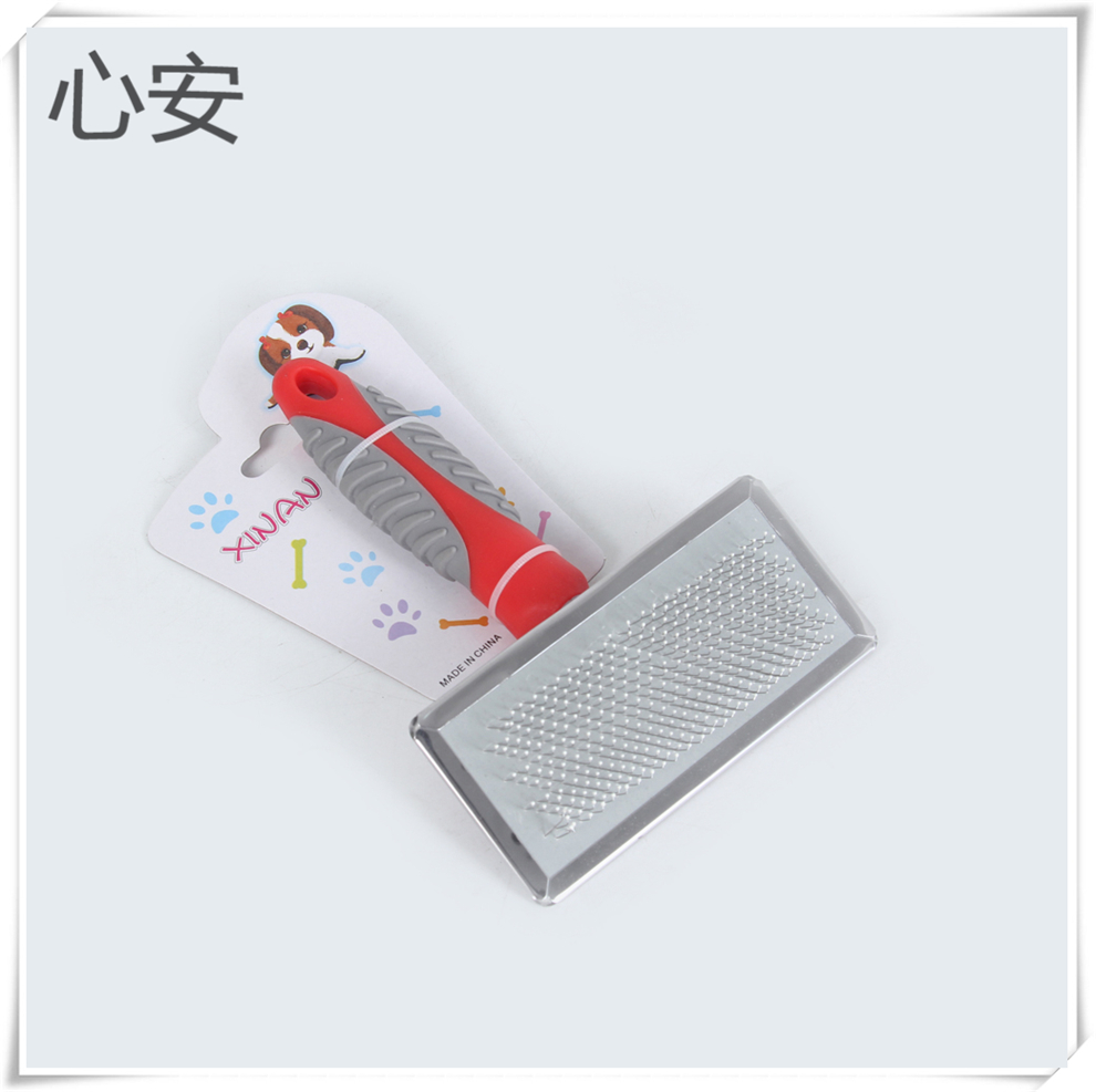 宠物梳子狗狗拉毛美容木针梳狗梳子猫咪脱毛梳猫梳子宠物用品批发细节图