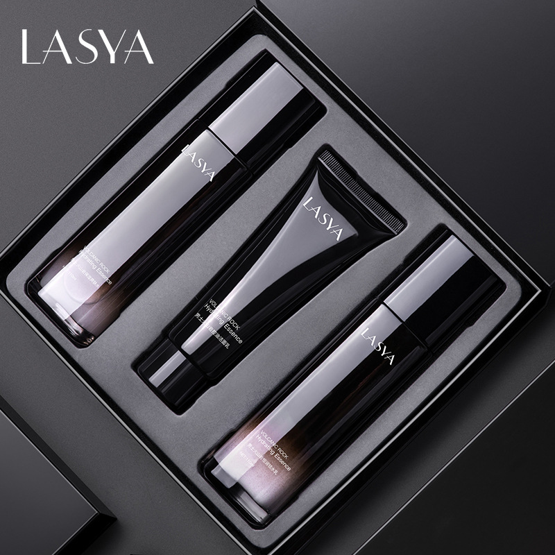 韩美素男士护肤三件套盒清洁保湿清爽控油滋润护肤品套装厂家批发