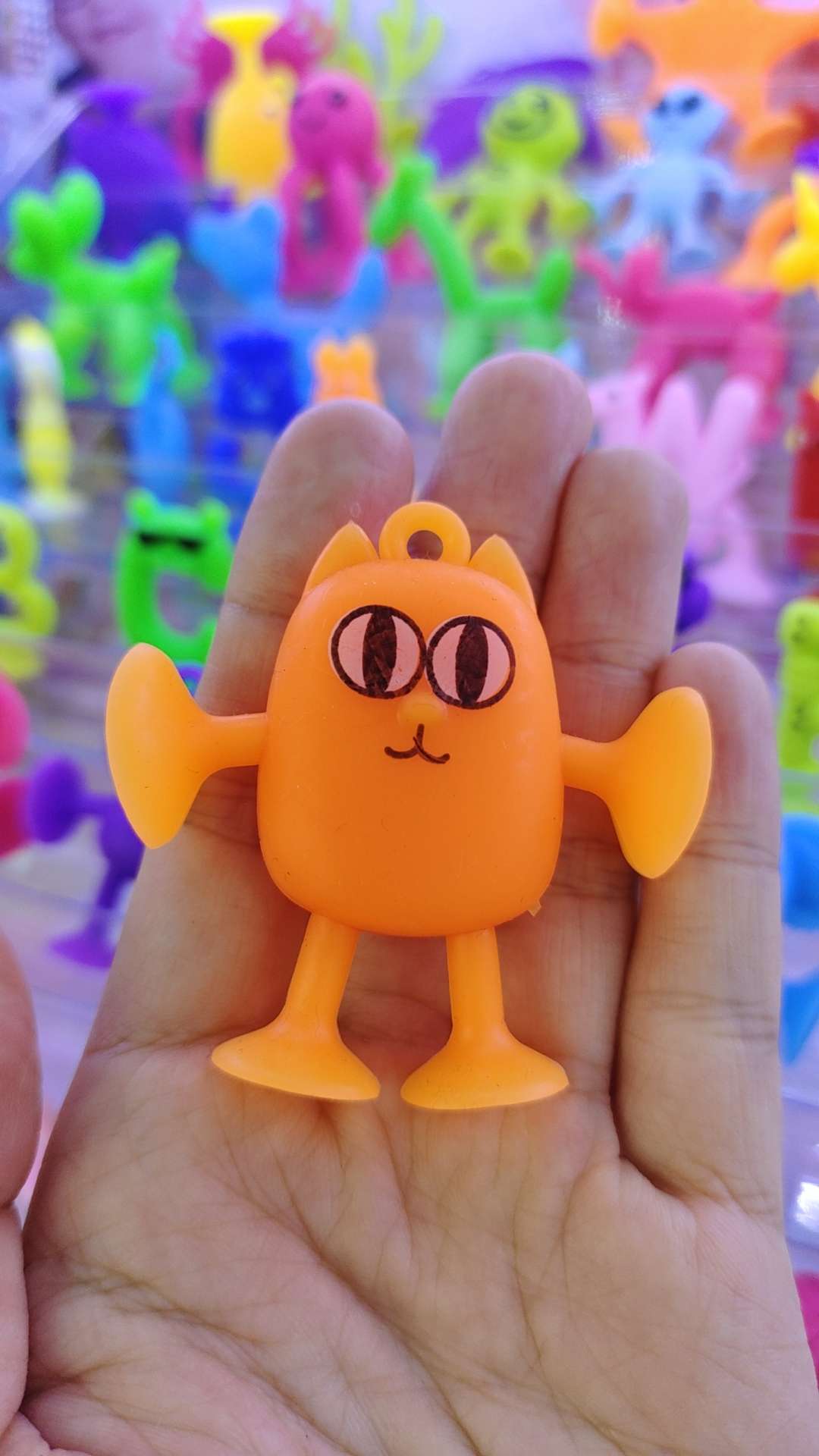 Suction Fun soft rubber building block suction cup toys, bath toys, DIY educational building block toys, freely combine and match, 227 types of letter series, safe and non-toxic material, can be made into gacha blind boxes, 26 English soft rubber Specification image