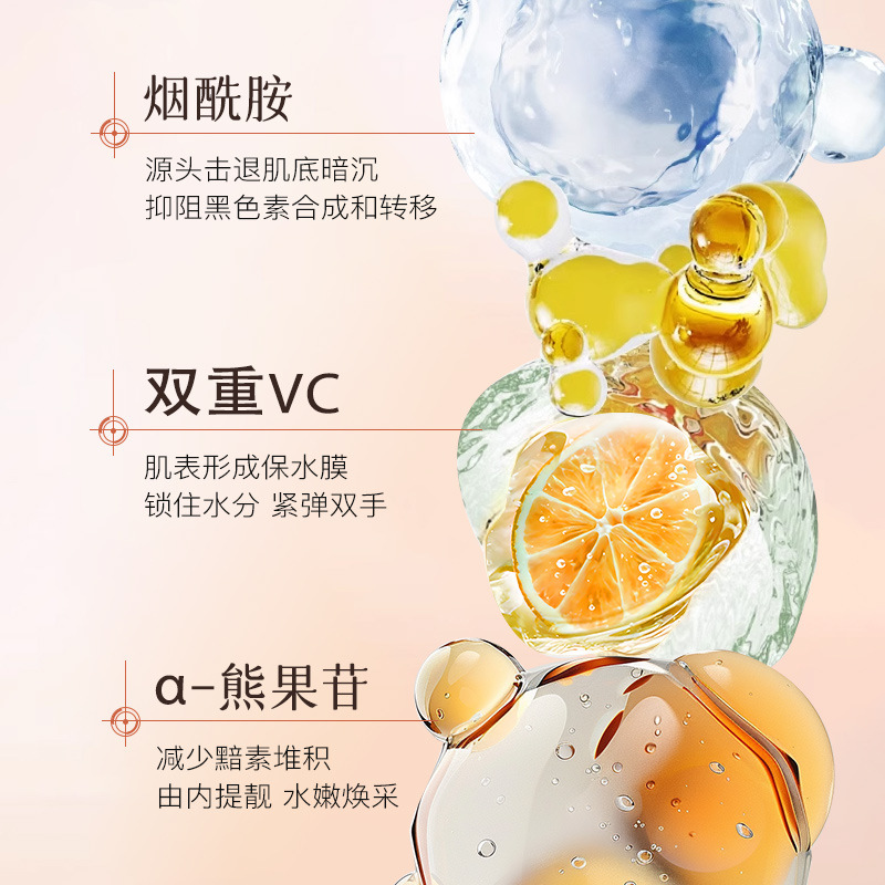 Opei Yulong Tea Rose Nicotinamide Scented Body Lotion 500ml Moisturizing Skin Body Lotion Floral Fragrance Type Non-oily details Picture