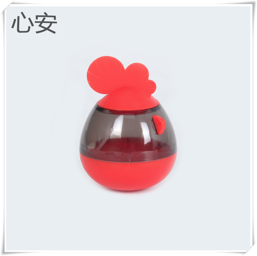In 2025, the new cross-border cat toy, the chicken untoppling doll, and the leaky food dispenser are innovative and fun slow-eating and leaky food toys that can relieve boredom Specification image
