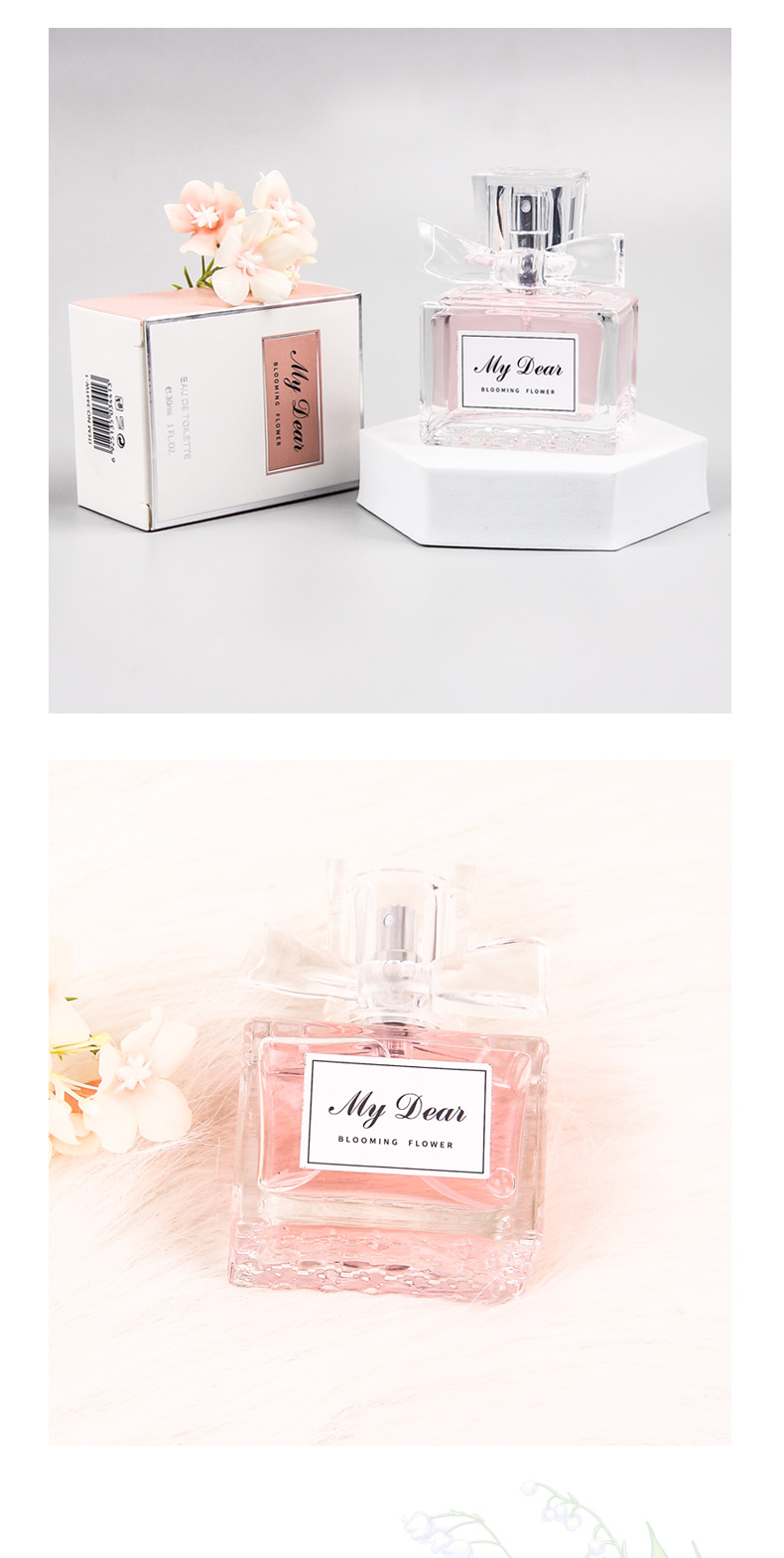 跨境热销款香水 My Dear 粉魅甜心 Perfume 30ml 花香木质调女士香水 甜风萦绕 持久淡香 详情6