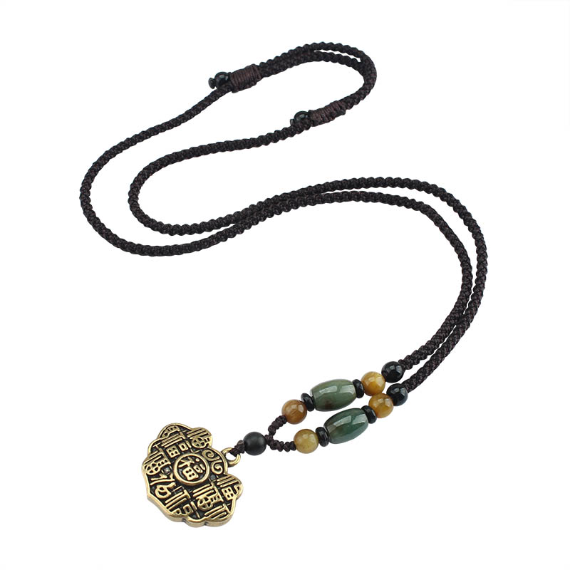 项链/不锈钢项链/首饰/珍珠项链/水钻瓜链项链白底实物图