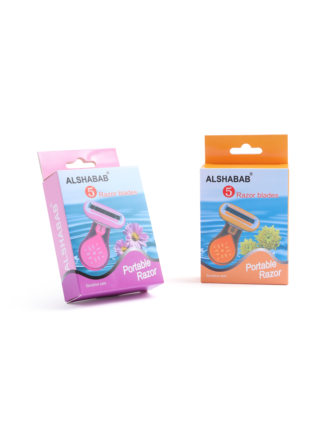 ALSHABAB Jipai Five-layer stainless steel blade shaver, durable for women, exquisite packaging pic 1
