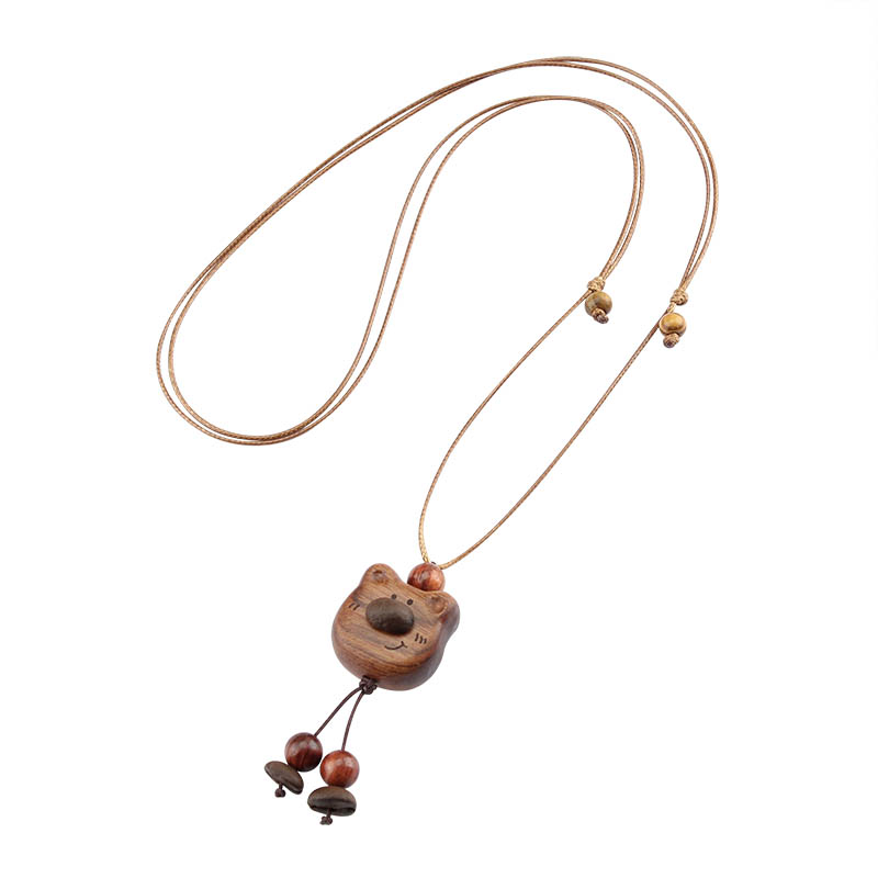 挂坠男士百搭/毛衣链/项链女长款简约/链子/不锈钢项饰品白底实物图