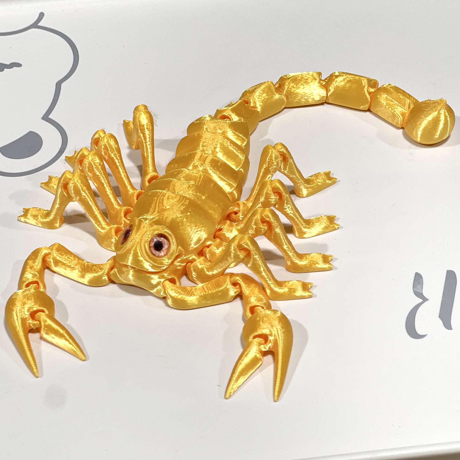 3D printed scorpion Specification image