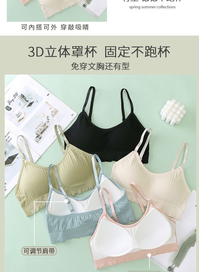 跨境内衣冰丝无痕裹胸抹胸背心袖套女夏季薄款舒适透气内搭内衣详情图8