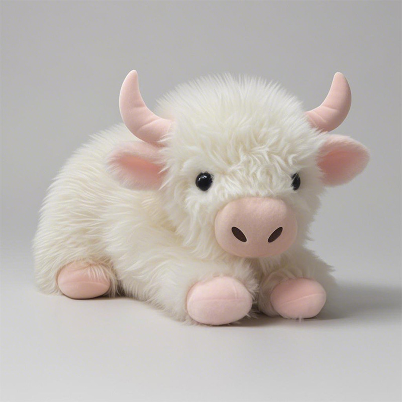 小牛毛绒玩具抱枕毛绒玩具