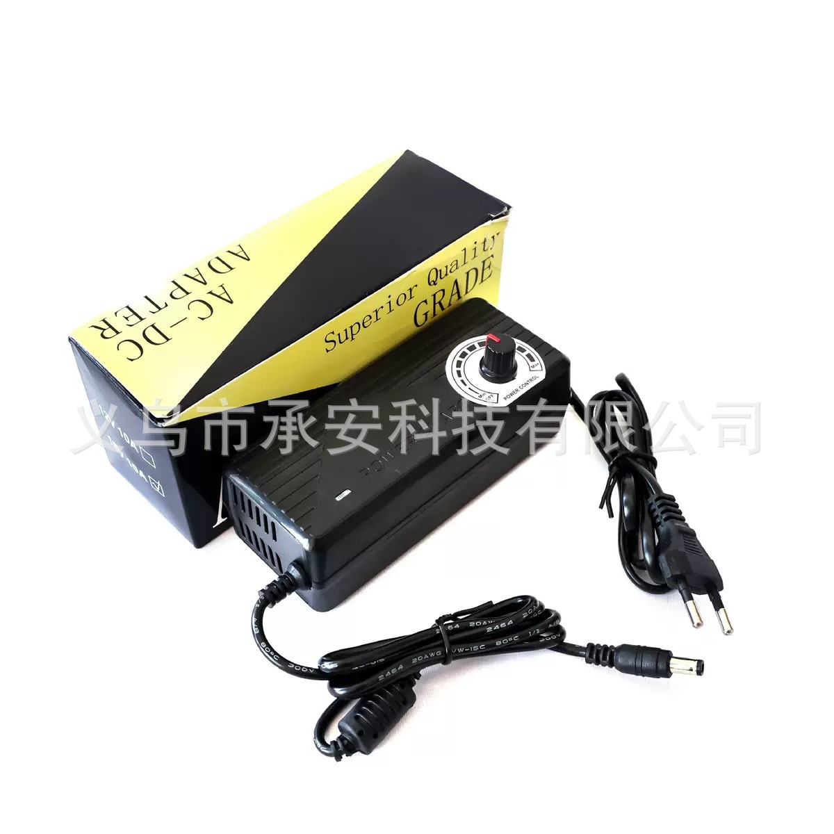 Wholesale 3-15V15A adjustable power supply, voltage and light adjustable LED light strip fan, motor speed control power adapter details Picture