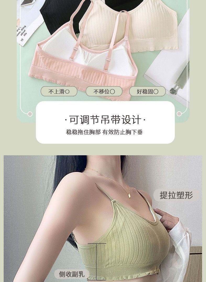 跨境内衣冰丝无痕裹胸抹胸背心袖套女夏季薄款舒适透气内搭内衣详情图5