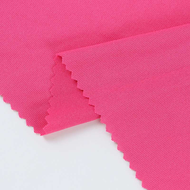 140g milk silk knitted fabric factory 100D single-sided high-elasticity dress, casual wear and sportswear fabric Specification image