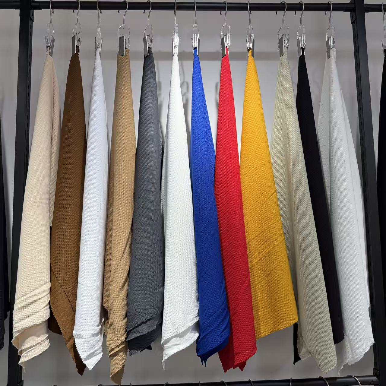 Textile leather knitted fabric, ribbed fabric, threaded knitted cuffs, ribbed, suitable for clothing, shoes, hats and accessories