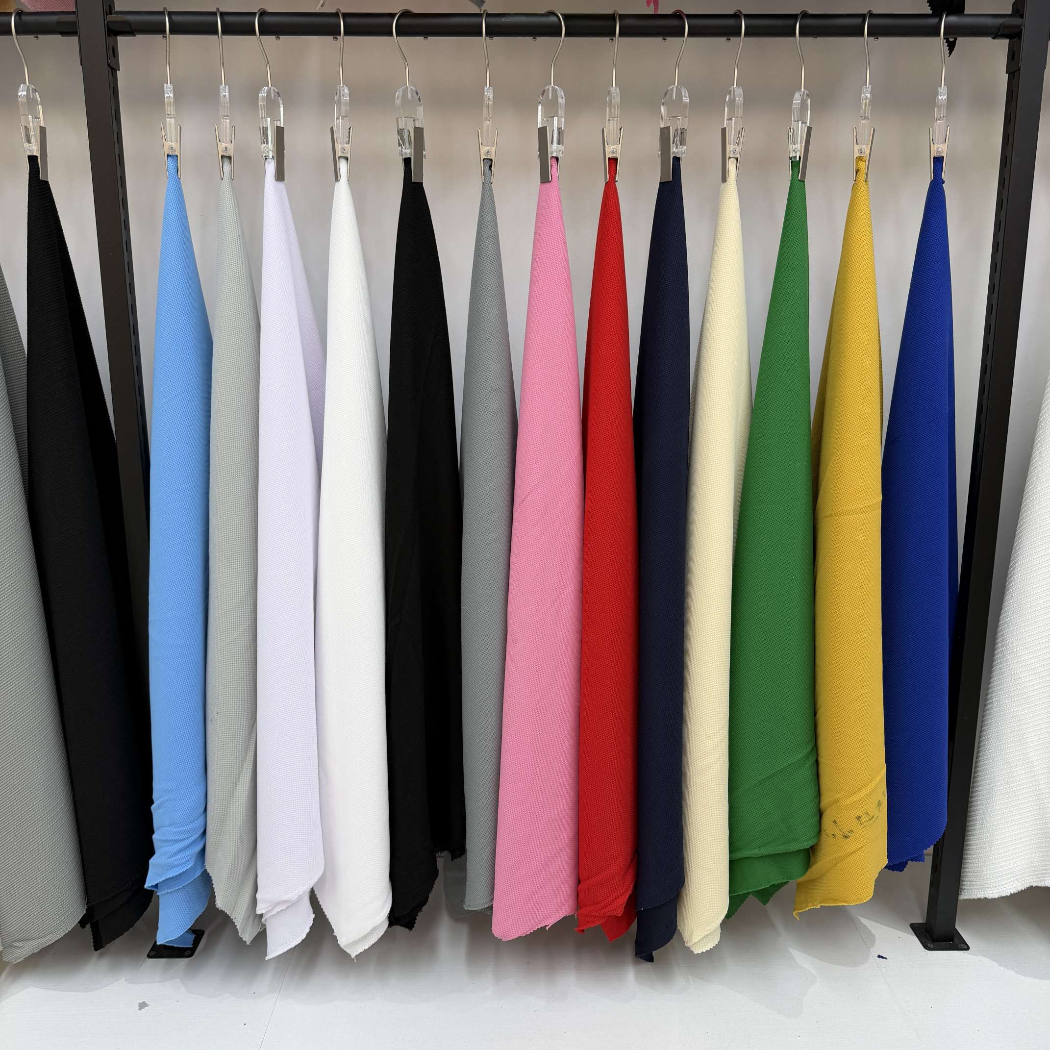 Textile leather knitted fabric, ribbed fabric, threaded knitted cuffs, ribbed fabric, suitable for multiple scenarios, fabric cuffs, ribbed