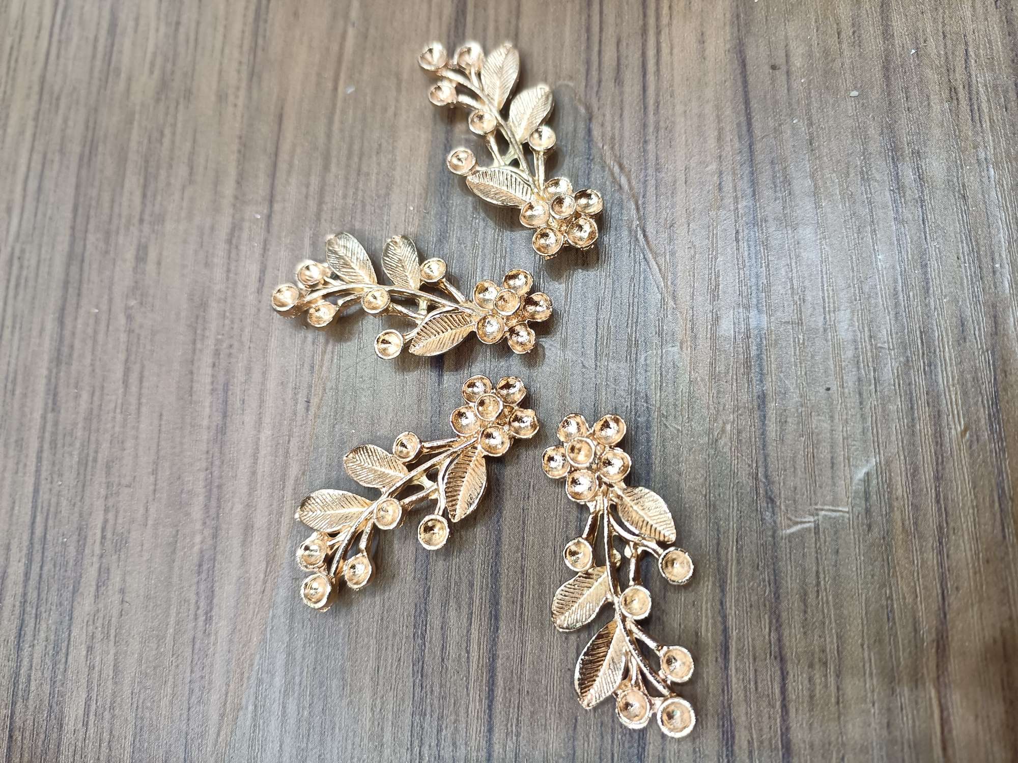 艺丹锌合金饰品配件珍珠树枝配件火爆热销