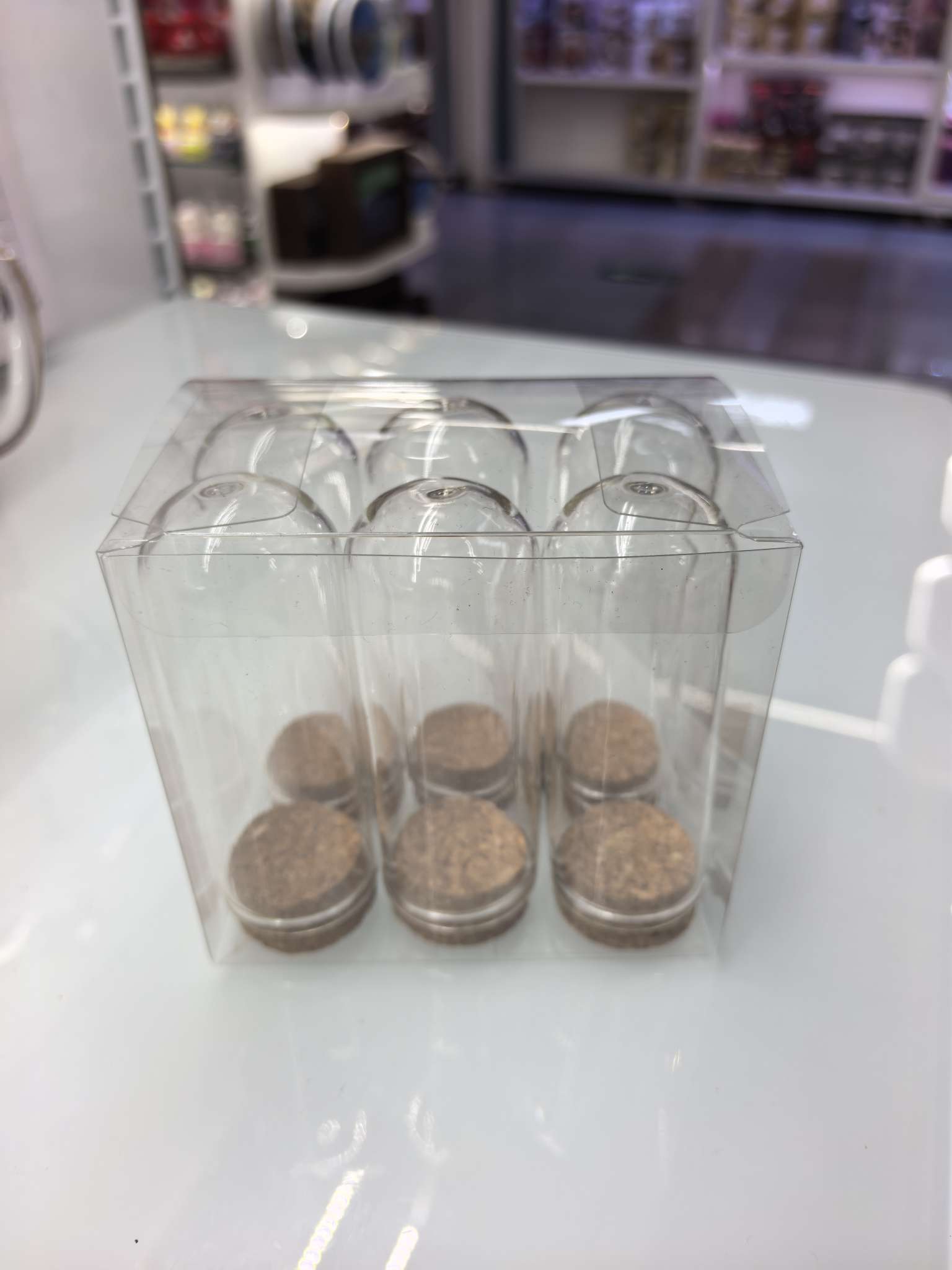 创意许愿瓶幸运星瓶圣诞立体玻璃小瓶海洋泡沫装饰礼品玻璃小瓶玻璃瓶海洋