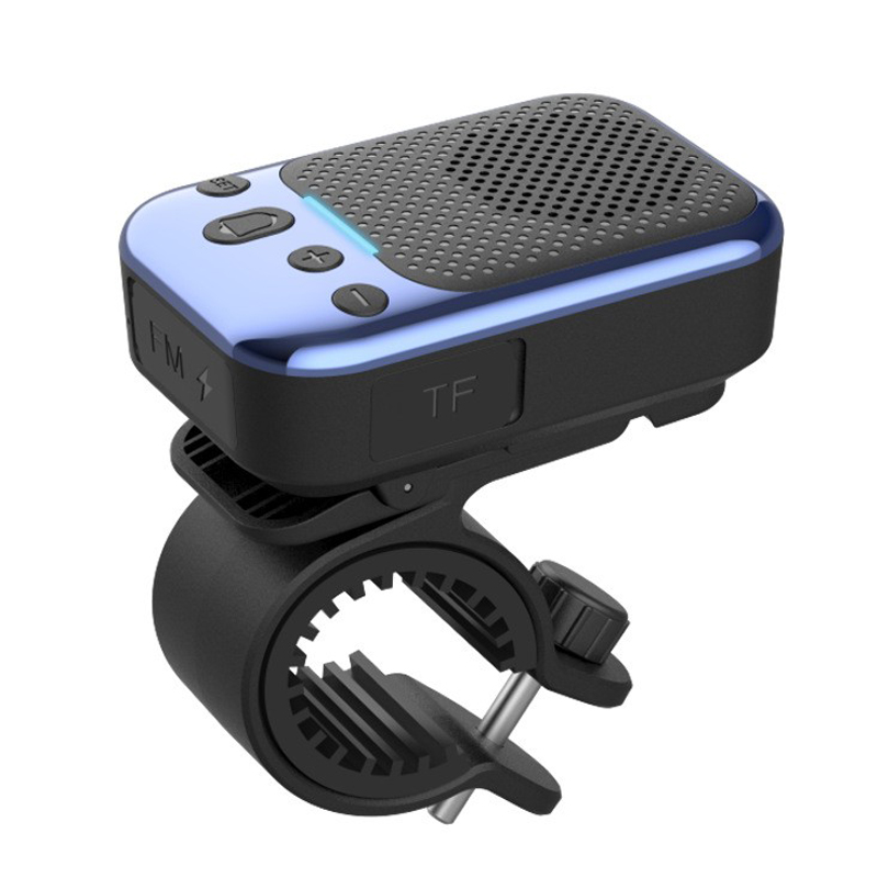 Y10 Bicycle Bluetooth Speaker 2-in-1, back clip, outdoor cycling portable mini Bluetooth speaker, electric bell, subwoofer, speaker Application Scenario