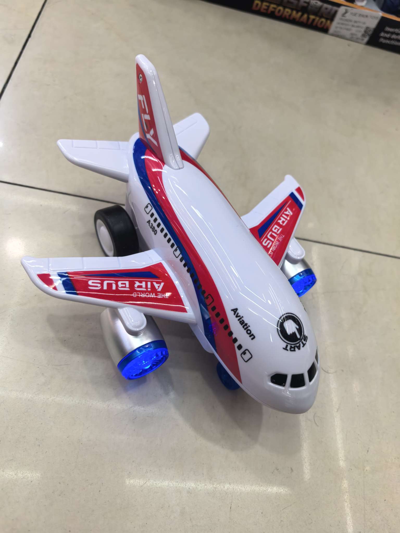 Inertial lights, music, cool planes Specification image