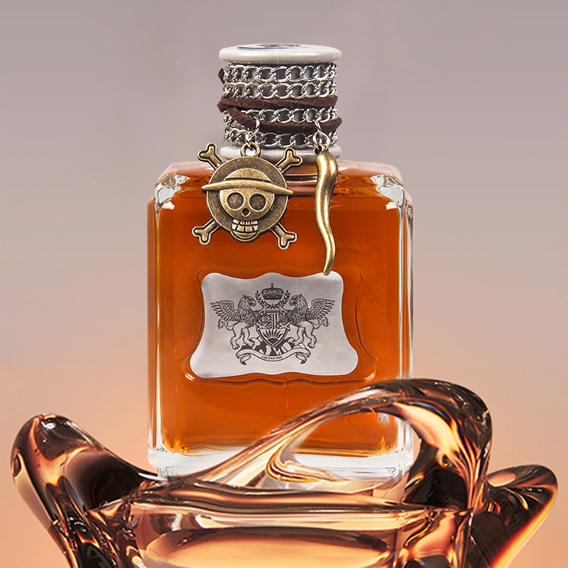 跨境潮男爆款 坏男孩Perfume 个性骷髅装饰男士香水 野性木质香调 持久留香  雅痞酷帅 