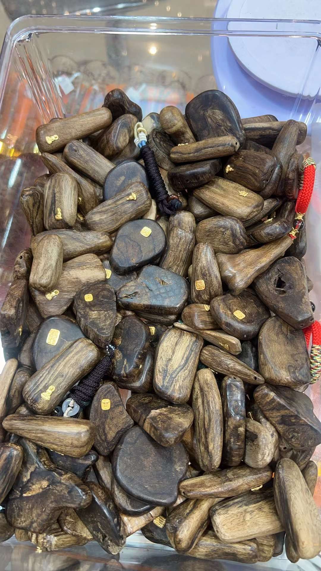 工艺品礼品古董收藏文玩品沉香吊坠天然沉香详情图8