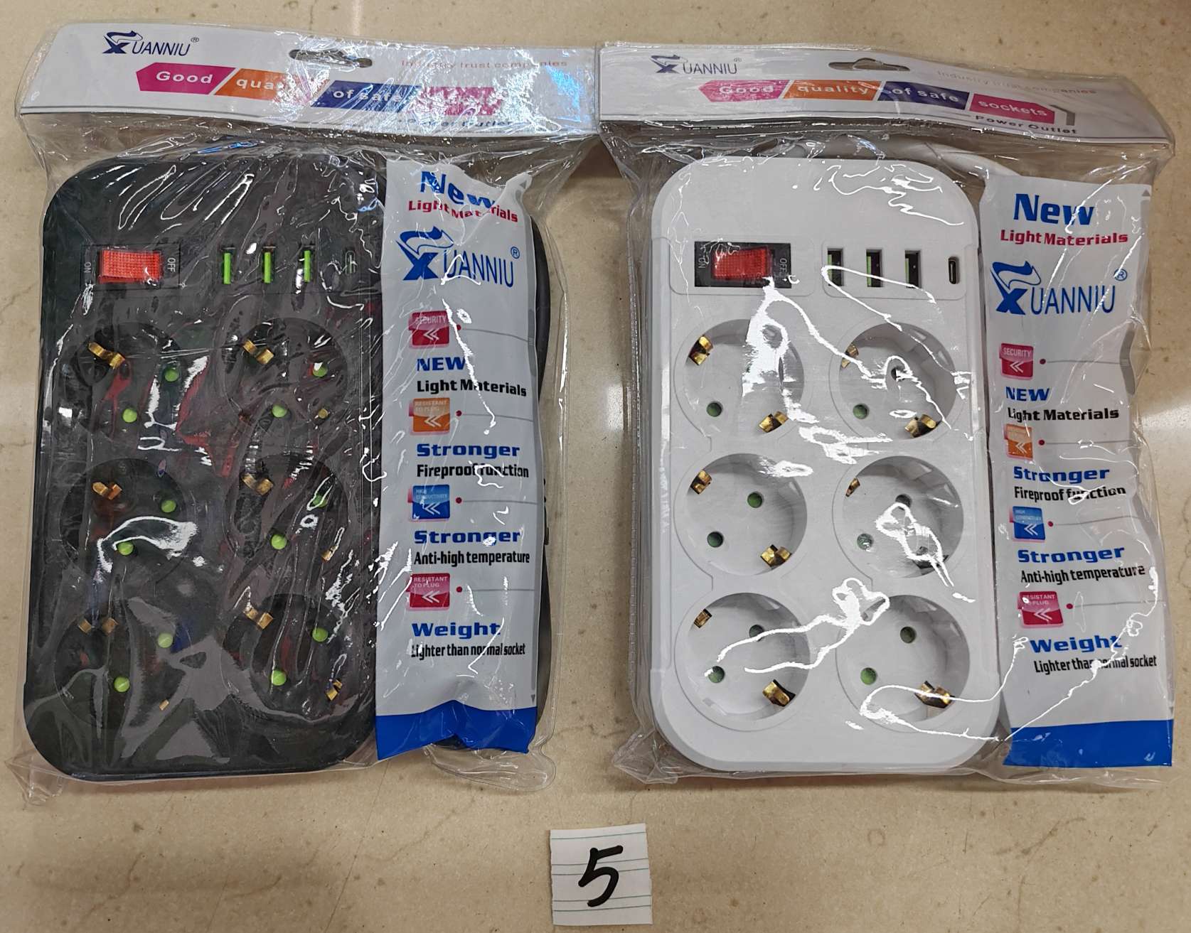 双排带USB欧式插座。详情图8