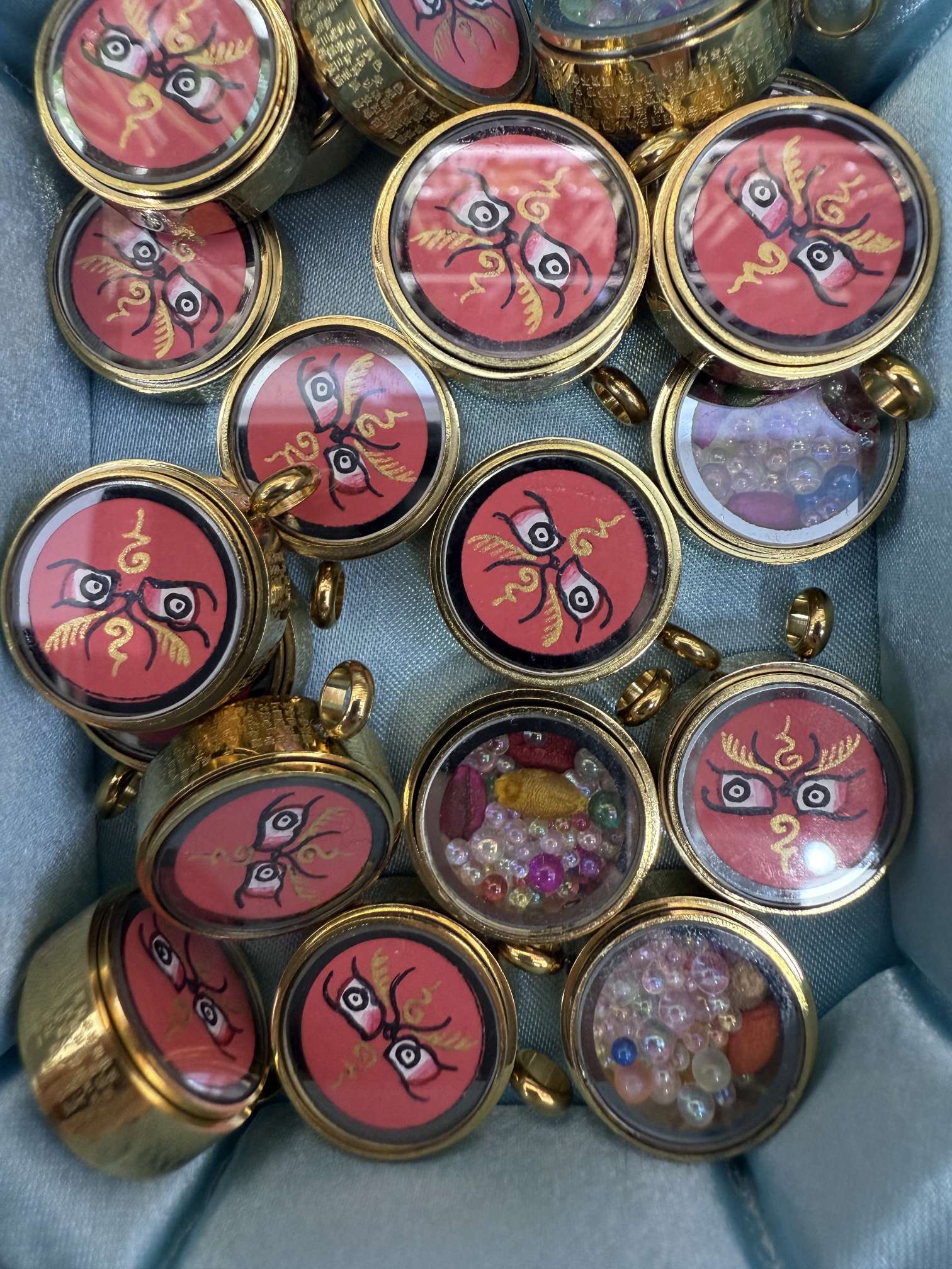 红财神唐卡 纯手绘