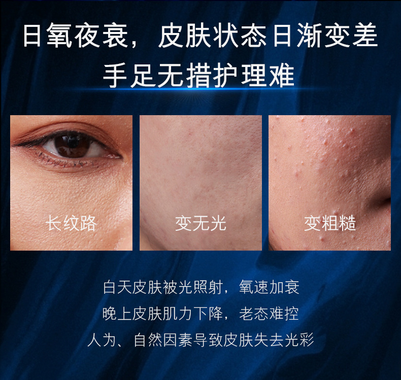 Bilin Blue Copper Peptide Essence 12-piece Set Moisturizing and Hydrating Lotion and Skin Care Product Set, sent by cosmetics manufacturer pic 4